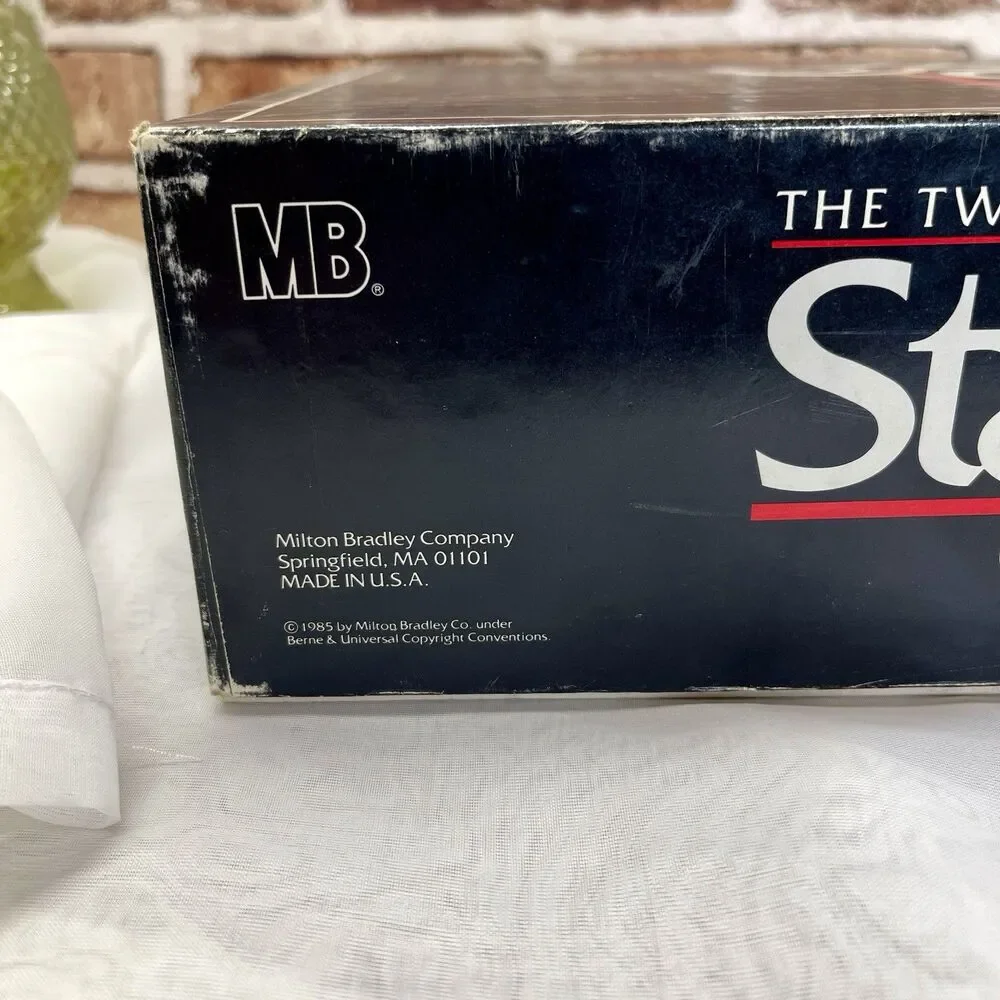 VTG 1985 Milton Bradley Stage II, The Two Stage Trivia Game, Complete, Used